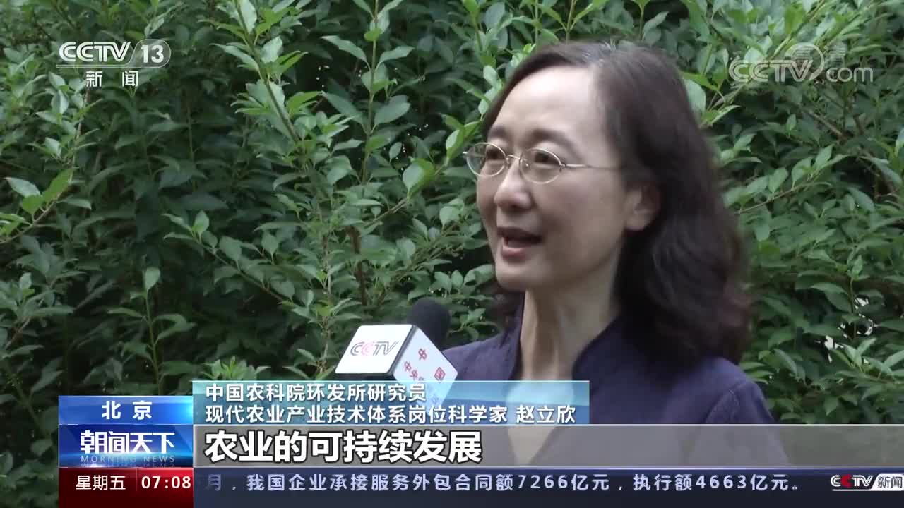 綠色中國“加減法”丨農業綠色低碳發展