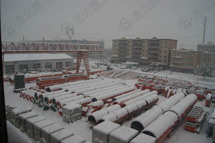 冬天在寒冷的北方如何合理的維護有機肥設(shè)備?